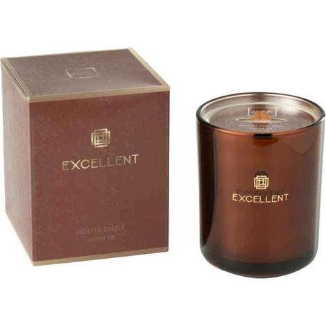 Bougie Parfumée "Excellent" 14cm Siberia Fir Marron (1/3)