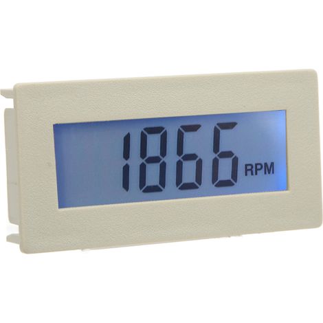 Tachymètre numérique LCD 10‑9999 tr/min avec capteur à effet Hall, mesure de précision, alimentation 8‑24V CC (1/5)