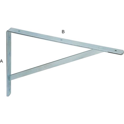 Reggi piani mensola pesante acciaio zincato 300 mm art. 765 SIPA