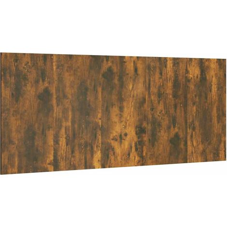 vidaXL Testiera Letto Rovere Fumo 200x1,5x80 cm in Legno Multistrato