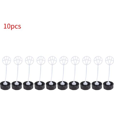 (10 pièces) Bouchon de réservoir de carburant pour débroussailleuse, compatible avec les modèles 43cc, 49cc, 52cc et 55cc (taille-haies, coupe-bordures, tronçonneuses). Pièce n° 1 à 10. (1/5)