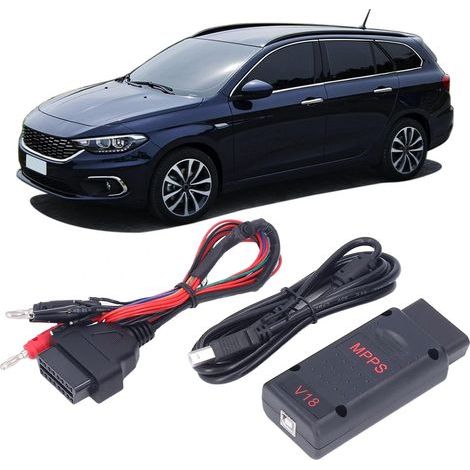 Latest Car Tuning Chip MPPS V18 Main + Tricore + Tricore Cable Multiboot Tricore ECU Chip Tuning Scanner for Car Diagnostics (1/5)