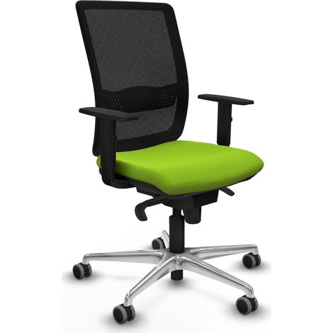 Sedia ergonomica piqueras y crespo Haches pistacchio ecopelle (1/2)