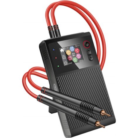 Irovami Poste à souder par points portable DOCREATE TK-10A - Soudeuse par points intelligente avec écran couleur - Protection contre les courts-circuits et la surchauffe - Écran LCD HD 1,8 pouce (1/5)