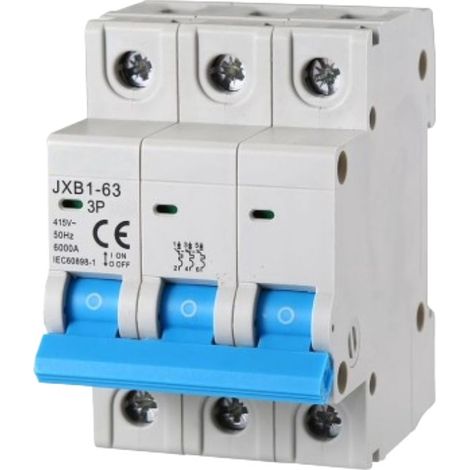 gloca Interruttore Magnetotermico 3P 380V-6KA (40 Ampere) (1/4)
