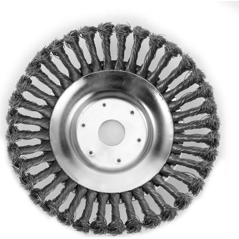 Roue de désherbage - - 8 pouces - Antirouille - Accessoire pour débroussailleuse - Acier au manganèse (1/5)