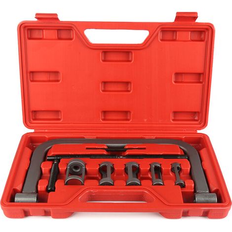 Set di 10 compressori per molle valvole, kit di attrezzi per lo smontaggio dei compressori - Rosso