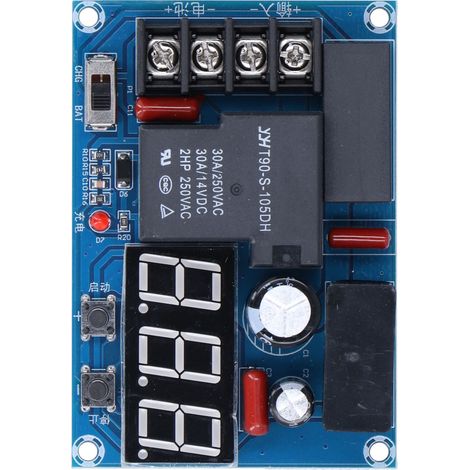 Carte de protection de la batterie, protection contre la décharge excessive, contrôleur de charge, module d'affichage LED, 8-120 V (1/5)
