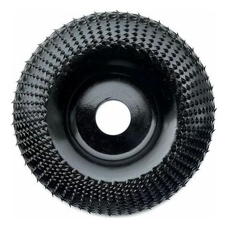 Disque de Sculpture Sur Bois,Disque Bois Meuleuse 125,Disque Abrasif Bois( 125 x 22 mm),Disque de Meulage du Bois en Carbure de Tungstène,Le Meulage et La Coupe,Pour Meuleuses D'angle 115mm et 125mm (1/5)