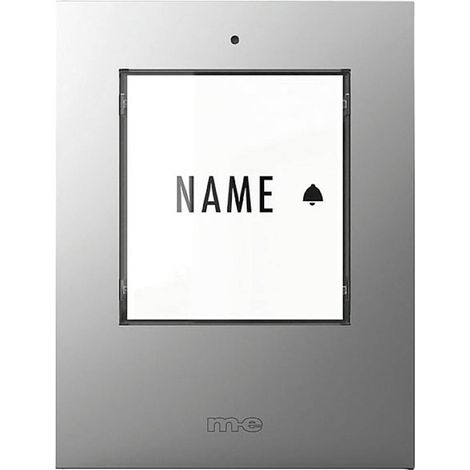 m-e modern-electronics 41302 Sonnette sans fil Emetteur éclairée, avec porte-nom X915552 (1/2)