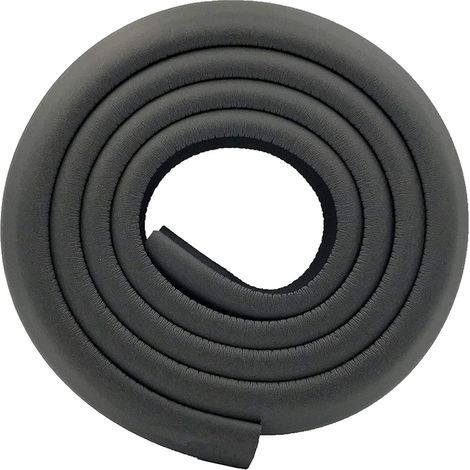 Babysicherheitsstreifen – ideal für Möbelecken, Kamine usw. – 2 Meter, schwarz (1/5)