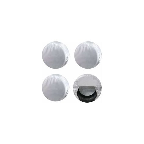Housses de pneus pour camping-car – Lot de 4 – Protection UV imperméable – Ajustement pour diamètre 30"-32" – Installation rapide avec cordon élastique (1/5)
