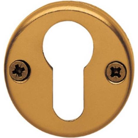 10 x BOCCHETTA ALLUMINIO ANODIZZ BRONZO F. YALE