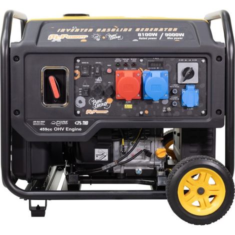 GG90XEi-T Generador inverter gasolina abierto 9 KW/KVA, 230V/400V ITCPower (1/5)