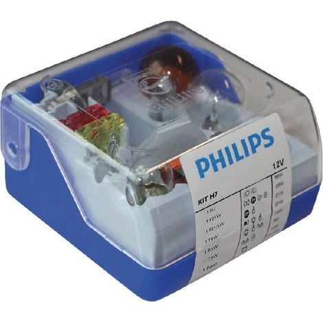 Coffret de secours avec ampoule H7 Philips (1/2)