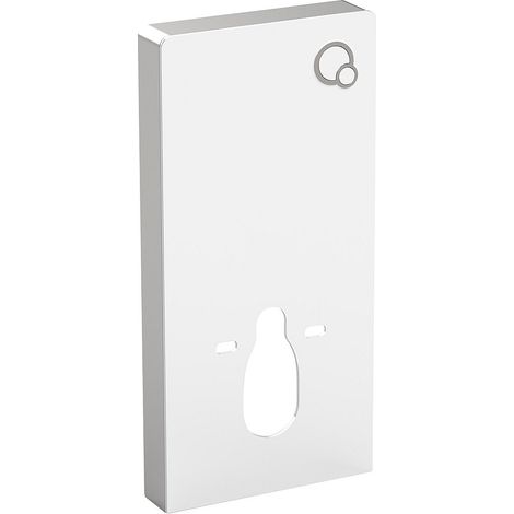 Bâti-support décoratif pour WC suspendu - Blanc - SPINOSA