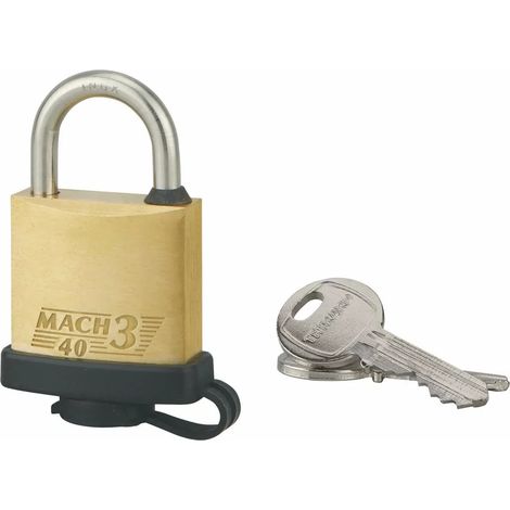 THIRARD - Cadenas à clé MACH 3 bumper 40 mm (1/4)