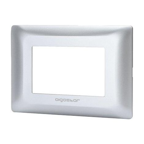 PLACCA COPRIFRUTTI ABM - ARGENTO POSTI 3 MM 120X85- 8 pezzi