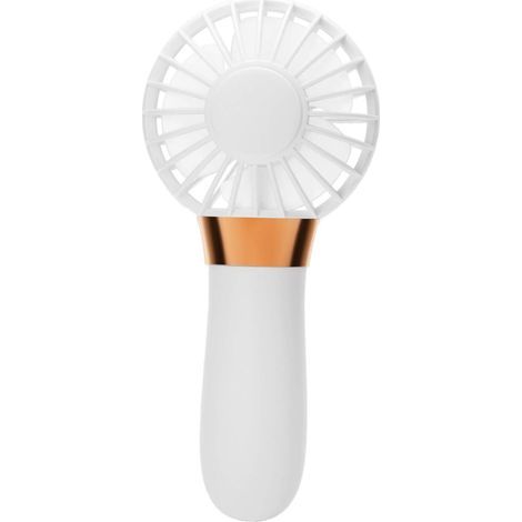 Mini-Ventilator mit 3 Geschwindigkeitsstufen, tragbar, 2–7 Stunden Betriebsdauer, kleiner Make-up-Ventilator für Wimpern – Weiß – Fei Yu (1/5)