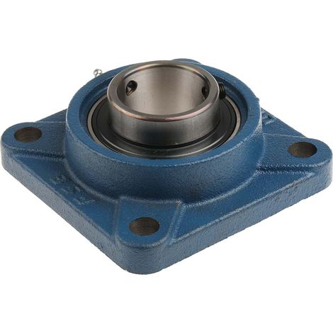 Roulement RS PRO, diam int 50mm, 4 trous de fixations en Fonte ( Prix pour 1 ) (1/3)
