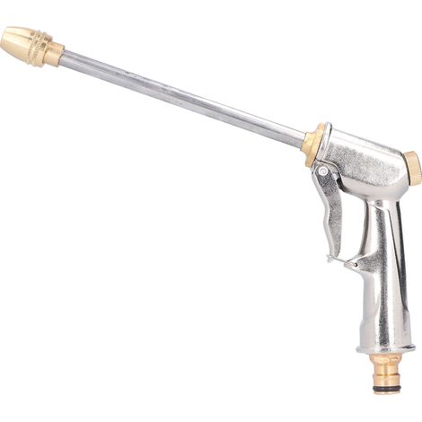 Pistolet nettoyeur haute pression avec buse longue réglable et rotation à 360°