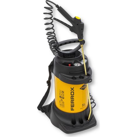 MESTO Hochdrucksprühgerät 5 Liter Ferrox (1/4)