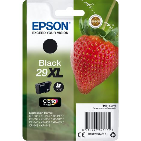 Cartouche d encre Epson Fraise noir XL (1/2)