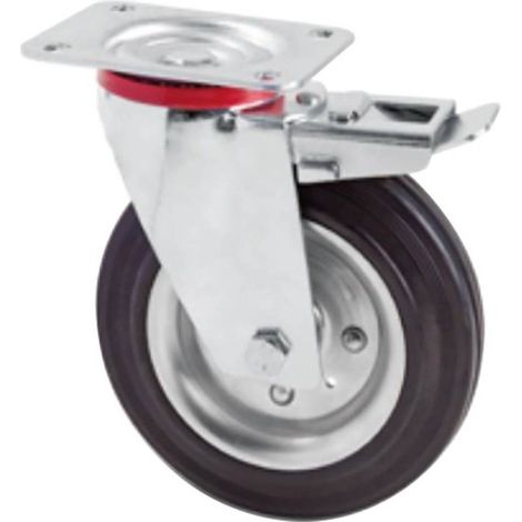 RUOTA PER CARRELLI ART. 103 ø mm 125 x 38 port. kg 100