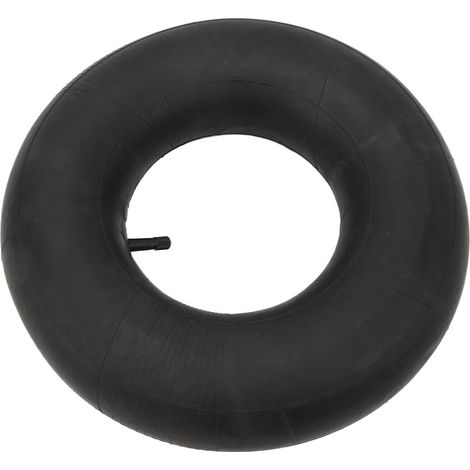 Chambre à air avec valve droite 5.00 6, chambre à air de rechange en caoutchouc épais pour tondeuse à gazon, chariot, vélo de plage ou kart (1/5)
