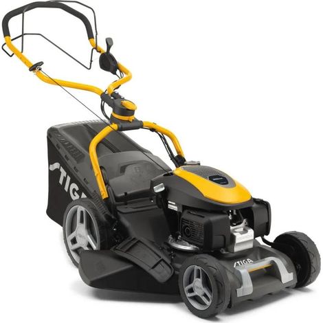 STIGA Combi 748 V Selbstfahrender Rasenmäher - GCVx145 Benzinmotor, 60L Auffangbehälter, 4 in 1 Mähsystem (1/5)