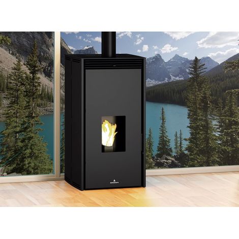 Poêle à granulés sans électricité Free-6 de 6kW (1/4)