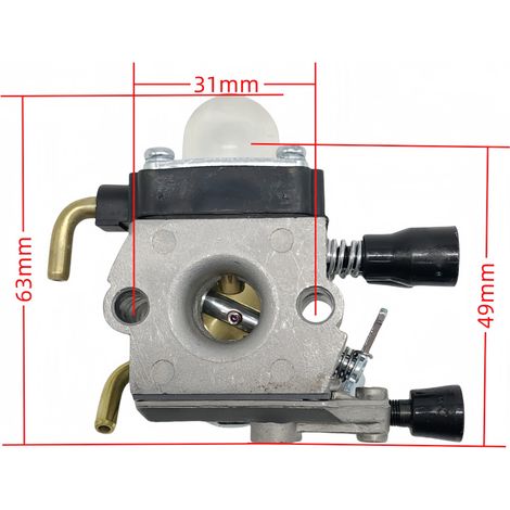 Carburateur de Jardin pour Désherbeur FS74 FS75 FS76 FS80 FS85 FS38 SP85 Référence 909-014 (1/5)