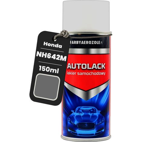 Pintura en aerosol lista para usar de 150 ml para Honda NH642M Storm Silver Met. (1/5)