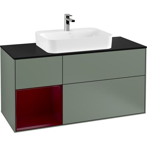Villeroy & Boch G412HBGM Meuble sous-lavabo Finion G41 (1/2)