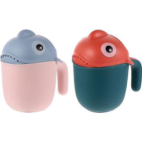 Lot de 2 gobelets de rinçage pour le bain de bébé (1/3)