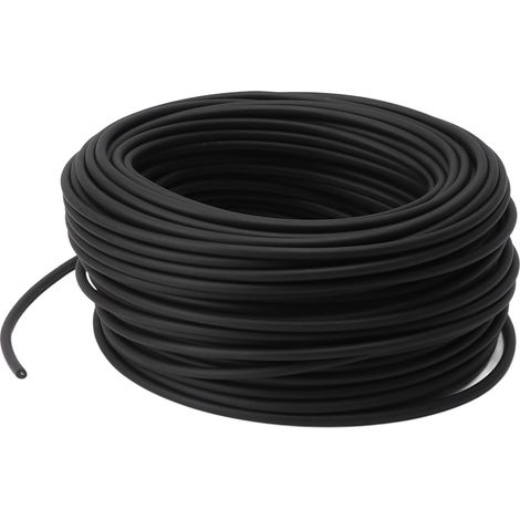 Câble à impulsions haute tension de 5,2 mm, à âme en alliage, double isolation, pour clôture électronique, destiné à l'agriculture et au jardinage. (1/5)