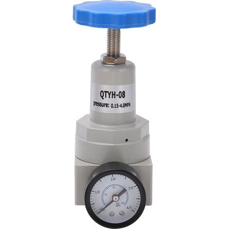 Hochleistungs-Druckregelventil für Luftdruck, automatisches Entlastungssteuerungsventil mit Präzision für industrielle Pneumatiksysteme, kompaktes Design (QTYH-08)