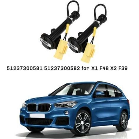 Paar linke und rechte aktive Motorhaubenaktuator-Scharniersensoren 51237300581 51237300582 für X1 F48 X2 F39 MINI 2013-2019 (1/5)