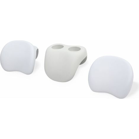 Set MSpa® B0301350, 2x Kopfstütze, Getränkehalter, Silikon