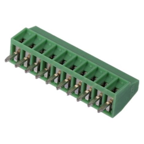 Bornier pour CI Phoenix Contact 10 contacts 1 rangée(s) pas de 2.54mm série MPT 0.5/10-2.54