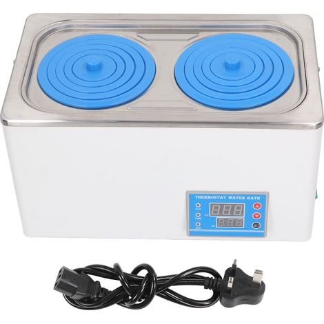 Chauffe-eau thermostatique numérique, 7l, température constante, fournitures de laboratoire, 1 chambre avec 2 ouvertures, prise britannique, 220V