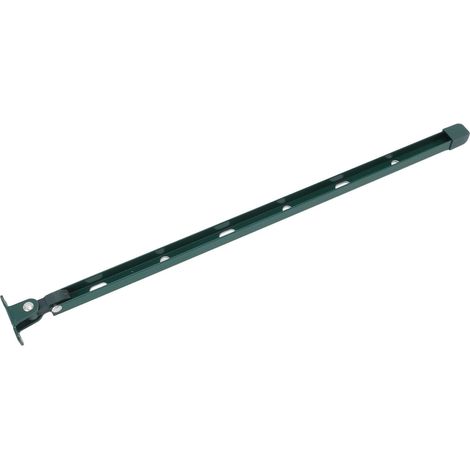 Ouvre-fenêtre manuel pour serre, ouverture automatique de toit, support de fenêtre de serre en aluminium pour la plupart des serres avec coins arrondis, 39,9 cm (vert) (1/5)