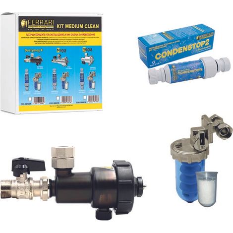 Kit salva caldaia Medium Clean Dusty – Protezione completa per impianti termici