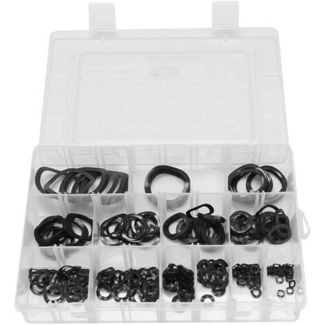 320 pièces rondelles acier carbone compression vague ondulée ressort froissé assortiment (1/5)