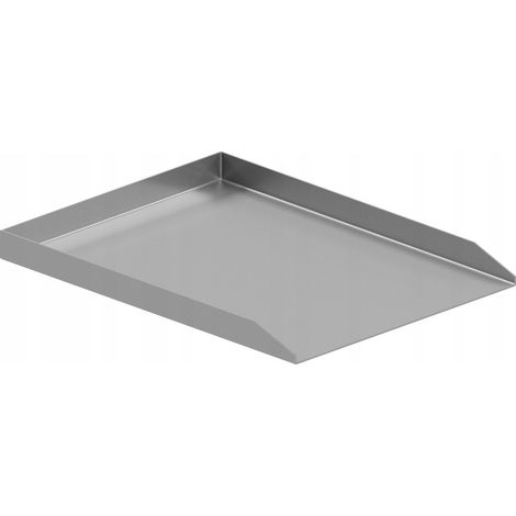 Edelstahl-Grillplatte 30x40 cm universell Edelstahl
