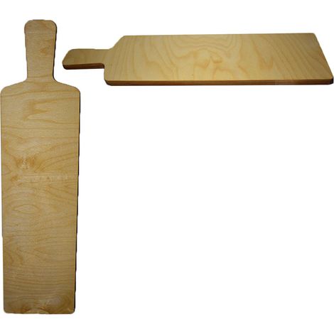 Tagliere in legno piatto vassoio da portata per aperitivi sushi rettangolare cucina tavolo pub bar ristorante 60 cm (1/5)
