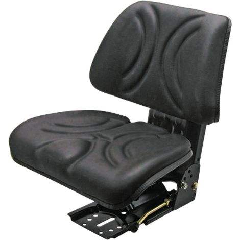 Traktorsitz, mechanische Federung, PVC, 480x550x550 mm, 00060