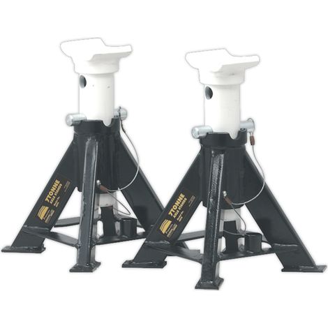 Sealey Premier Short Axle Stands (Pair) 7 Tonne Capacity per Stand AS7S