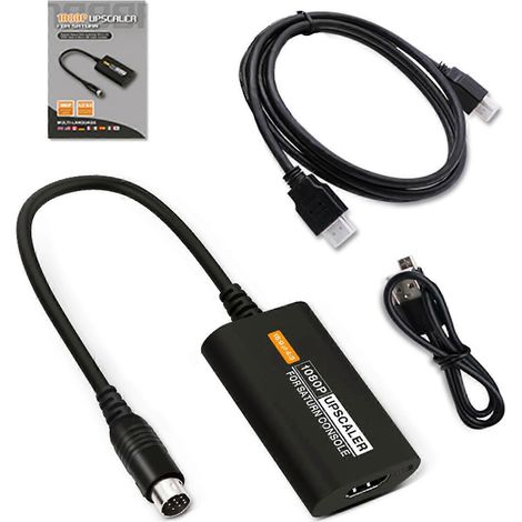 HDMI-kompatibler Konverter-Adapter, Plug-and-Play-Adapter für Sega und Saturn (1/5)