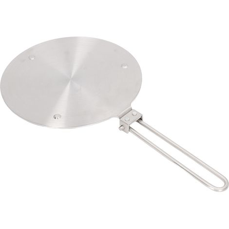 Plaque diffuseuse de chaleur en acier inoxydable 19,5 cm pour cuisinière à induction électrique (1/5)